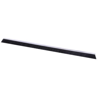 RS PRO Black Aluminium Nylon Brush Strip 50 mm 180° h-Profile Looped Insert 326-9909