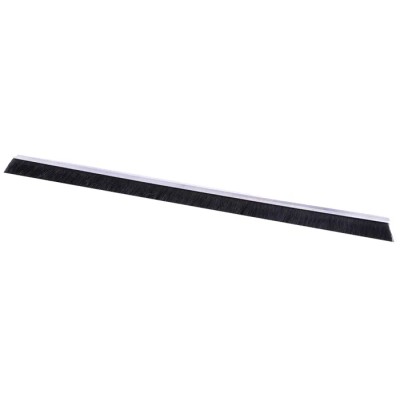 RS PRO Black Aluminium Nylon Brush Strip 50 mm 180° h-Profile Looped Insert 326-9909