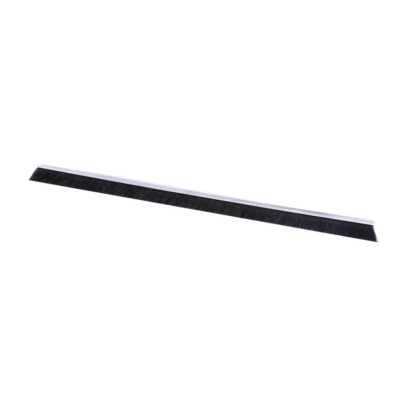 RS PRO Black Aluminium Nylon Brush Strip 50 mm 180° h-Profile Looped Insert 326-9909