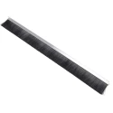 RS PRO Black Aluminium Nylon Brush Strip 75 mm Length 90° F-Profile Extruded Aluminium Carrier Nylon Bristles 326-9971