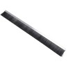 RS PRO Black Aluminium Nylon Brush Strip 75 mm Length 90° F-Profile Extruded Aluminium Carrier Nylon Bristles 326-9971