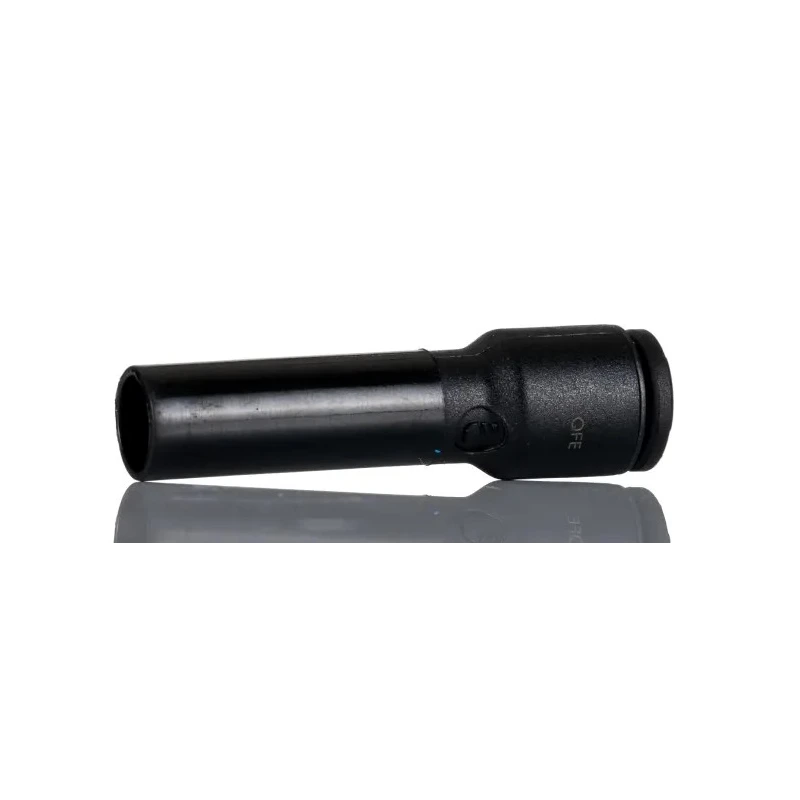 Legris Pneumatic Fitting Series Male/Female Push-in Connection, 6 mm to 8 mm, Glass Reinforced Nylon, Nickel Finish LF3000