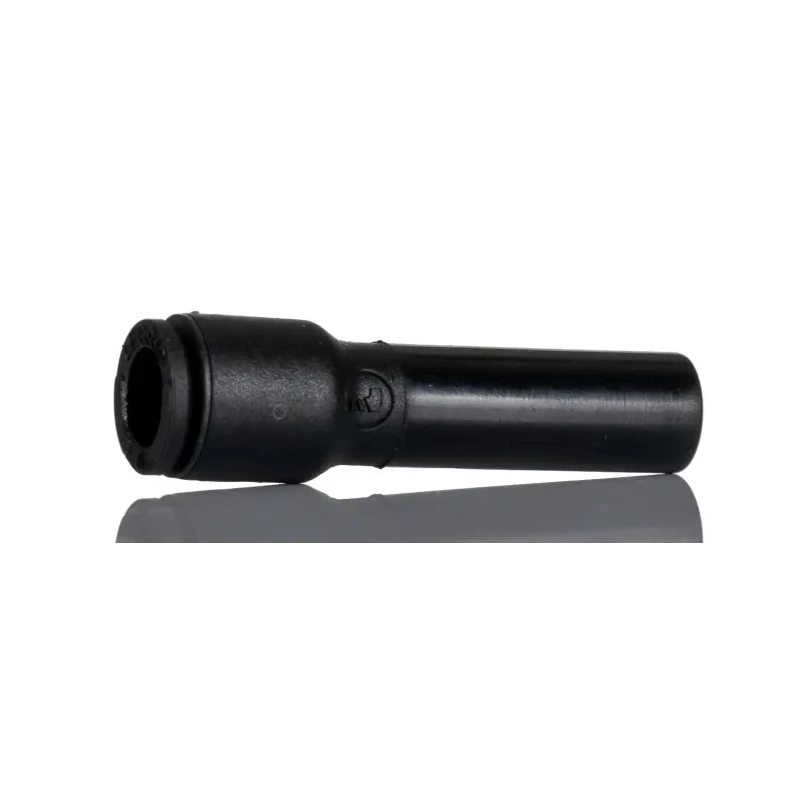 Legris Pneumatic Fitting Series Male/Female Push-in Connection, 6 mm to 8 mm, Glass Reinforced Nylon, Nickel Finish LF3000