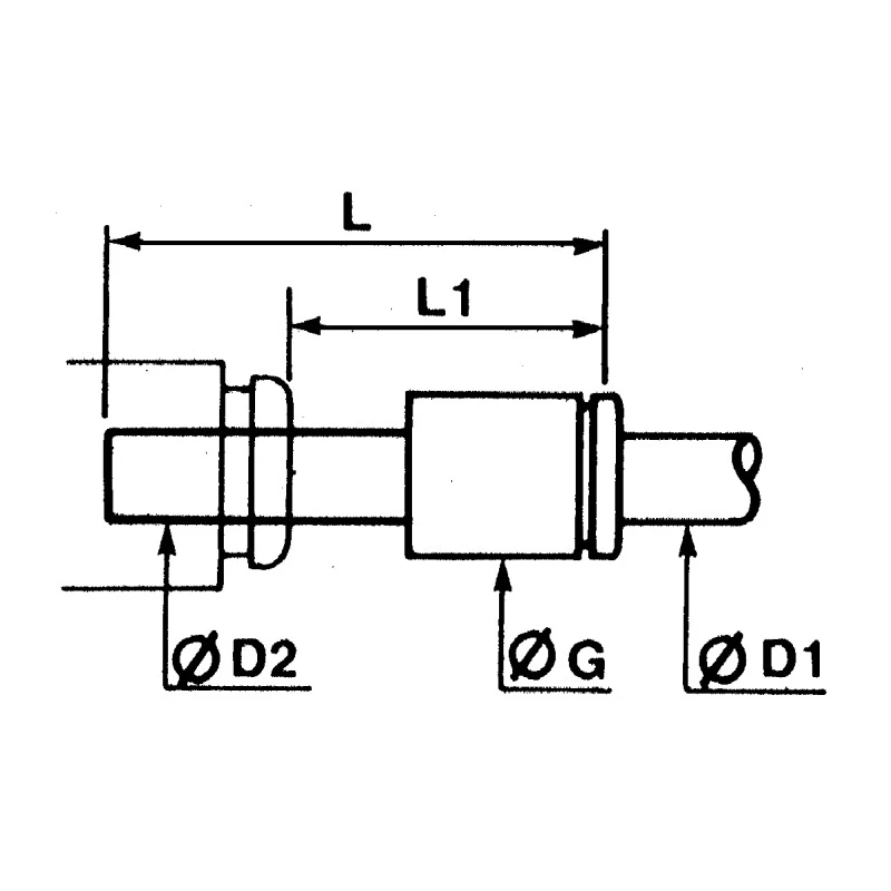 Legris Pneumatic Fitting Series Male/Female Push-in Connection, 6 mm to 8 mm, Glass Reinforced Nylon, Nickel Finish LF3000