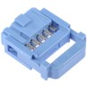 TE Connectivity 10-Way IDC Connector Female for Cable 2 Row 250V 1A Gold over Nickel Plating 1658527-4