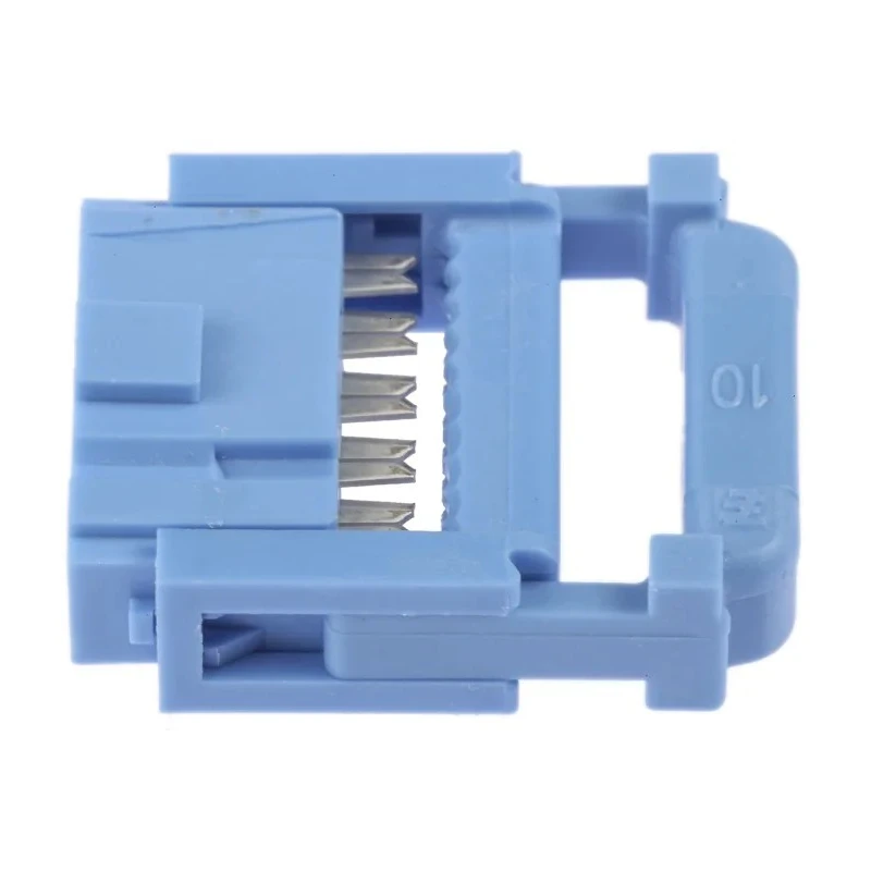 TE Connectivity 10-Way IDC Connector Female for Cable 2 Row 250V 1A Gold over Nickel Plating 1658527-4