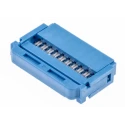 TE Connectivity 20-Way IDC Connector Female for Cable, 2 Row, 250V, 1A, AMP-LATCH 622 Series 1658527-8