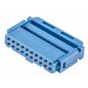 TE Connectivity 20-Way IDC Connector Female for Cable, 2 Row, 250V, 1A, AMP-LATCH 622 Series 1658527-8