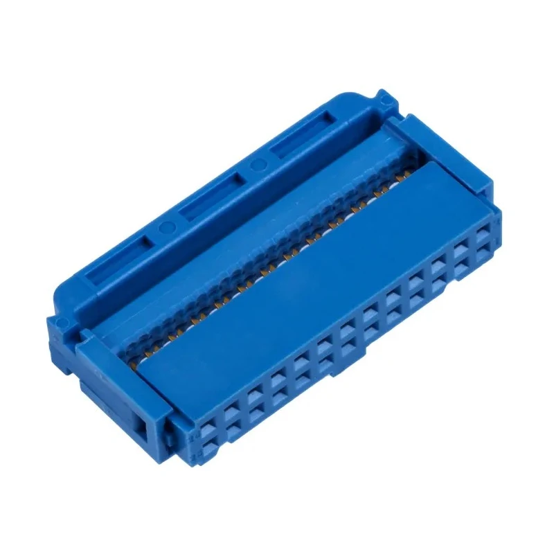 TE Connectivity 26-Way IDC Connector Female for Cable, 2 Row 1-1658527-0 250V 1A Thermoplastic Housing