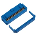 TE Connectivity 26-Way IDC Connector Female for Cable, 2 Row 1-1658527-0 250V 1A Thermoplastic Housing