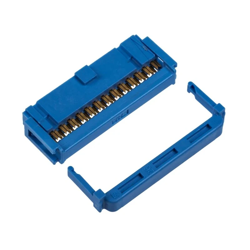 TE Connectivity 26-Way IDC Connector Female for Cable, 2 Row 1-1658527-0 250V 1A Thermoplastic Housing