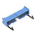 TE Connectivity AMP-LATCH Series Straight Through Hole PCB Header, 26 Contacts, 2.54 mm Pitch, 2 Row, Shrouded 2-1761606-9