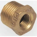RS PRO Bronze Threaded Fitting Straight Reducer Bush Male BSPT 1 in to Female BSPP 3/4 in 297-2222