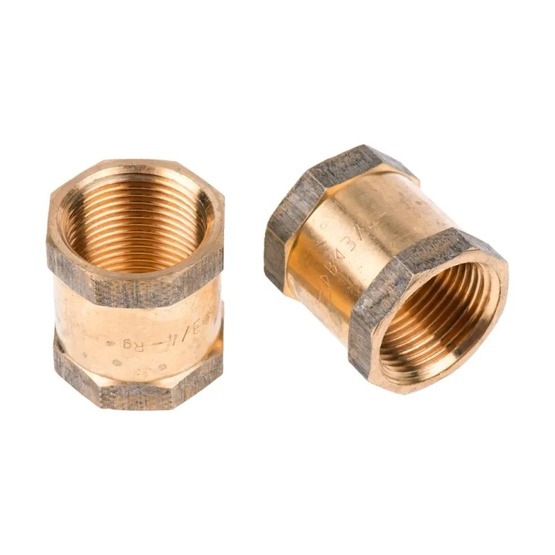 RS PRO Bronze Threaded Fitting Straight Coupler Female G 3/4 in to Female BSPP 3/4 in 297-2238