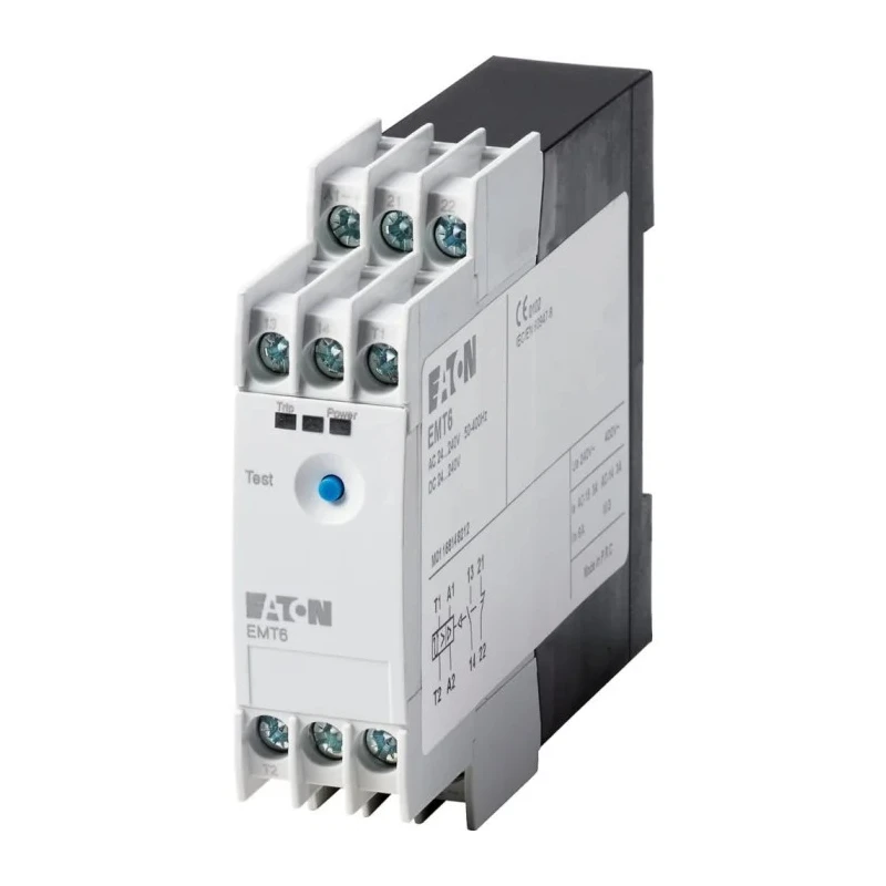 Eaton EMT Overload Relay 1 NO/1 NC, 3A Contact Rating, 2 W, 240 V AC/DC, 1P 066166 EMT6