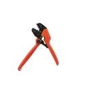 RS PRO Crimp Tool for Crimp Contacts, Adjustable Ratchet, 0.5 to 6.0 mm² Wire Size, 256mm Length 297-2963
