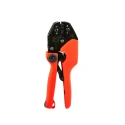 RS PRO Crimp Tool for Crimp Contacts Adjustable Ratchet 204mm Length 0.1-1.5mm² Wire Size 297-2979