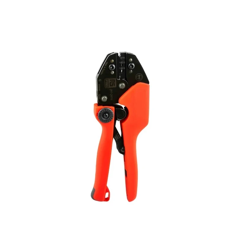 RS PRO Crimp Tool for Crimp Contacts Adjustable Ratchet 204mm Length 0.1-1.5mm² Wire Size 297-2979