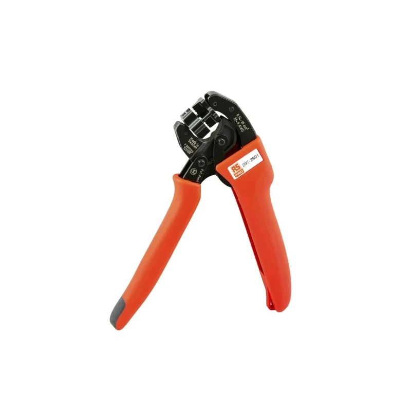 RS PRO Crimp Tool for Wire End Sleeves with Adjustable Ratchet and 180mm Length 297-2991