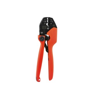 RS PRO Crimp Tool for Tubular Cable Lug, Komfort 3 Cavity Die Ratchet Tool, Adjustable Ratchet, 256mm Length 297-2957