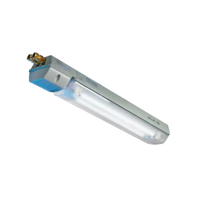 Eaton Hazardous Area Light Fluorescent Lamp Light Fitting 36W 240V ac Temp T4 IP66 ATEX Series eLLK 92 12266875111