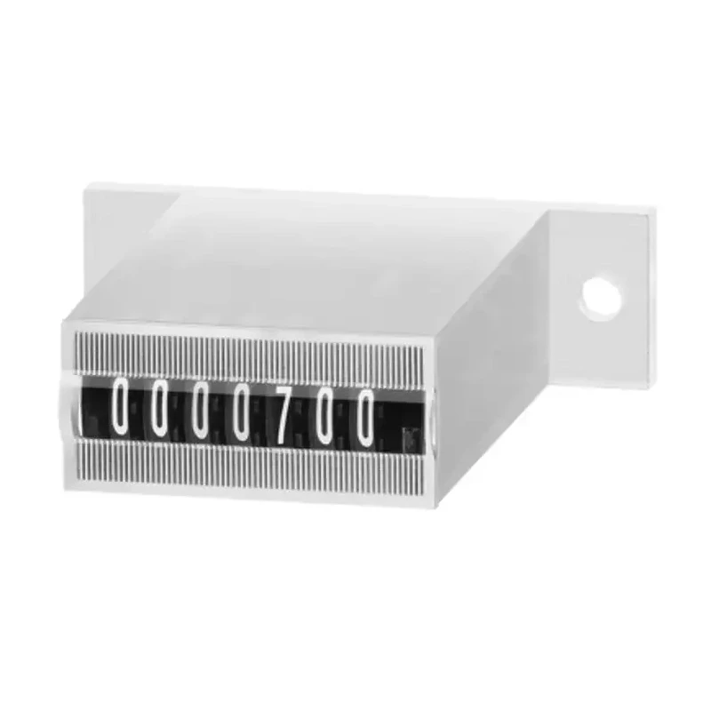 Kubler 7 Digit Electromechanical Base Mount Counter 24V DC 25Hz Frequency AK07.00 1.130.000.033