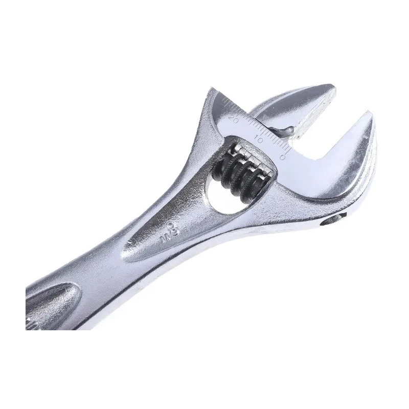 Facom Adjustable Wrench 27 mm Jaw Capacity 206 mm Overall Length Metal Handle Chrome Vanadium Steel 113A.8C