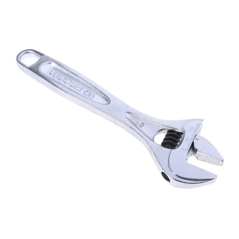 Facom Adjustable Wrench 27 mm Jaw Capacity 206 mm Overall Length Metal Handle Chrome Vanadium Steel 113A.8C