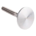 Nu-Tech Engineering Stainless Steel Adjustable Foot M16 Thread 70 mm Base Diameter 2000 kg Static Load Capacity 10 A080/016