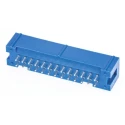TE Connectivity AMP-LATCH Series Straight Through Hole PCB Header 26 Contacts 2.54 mm Pitch 2 Row Shrouded 2-1761603-9