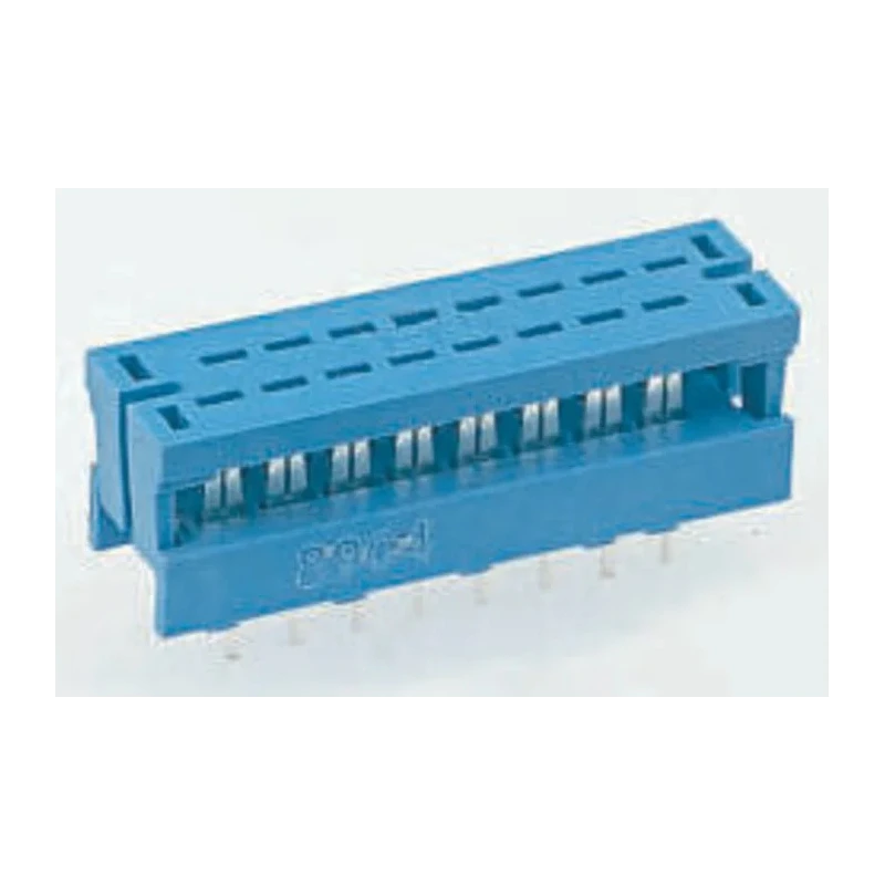 TE Connectivity 34-Way IDC Connector Male for Cable, 2 Row, 1A Current, 250V, AMP-LATCH 622 Series 1658525-2
