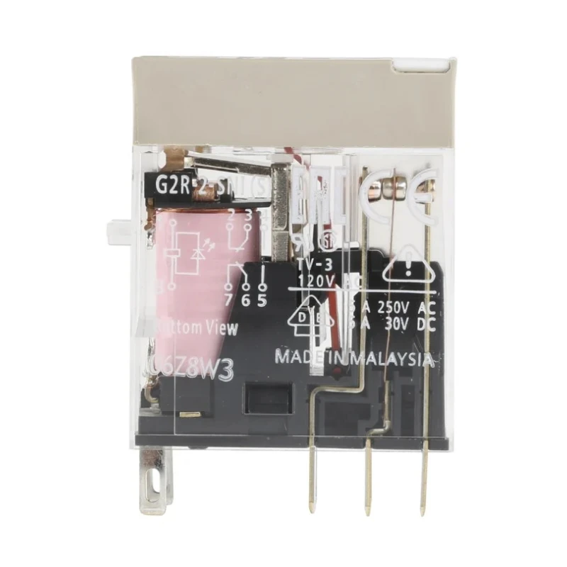 Omron Power Relay 230V AC Coil, 5A Switching Current, DPDT Configuration G2R-2-SNI 230VAC (S)