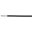 TE Connectivity SPEC 55 Series Black Harsh Environment Wire, 19 x 32 AWG, Ethylene Tetrafluoroethylene Jacket 55A0111-20-0