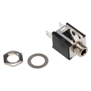 Switchcraft Jack Connector 2.5 mm Chassis Mount Female 1 Mono Solder MDSL2A