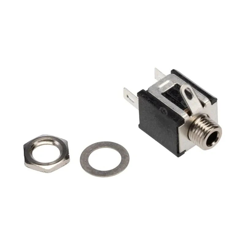 Switchcraft Jack Connector 2.5 mm Chassis Mount Female 1 Mono Solder MDSL2A