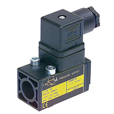 EMERSON ? ASCO Pressure Switch NC 0.5 bar to 10 bar 24V DC 500mA IP65 LED Indicator 34900030