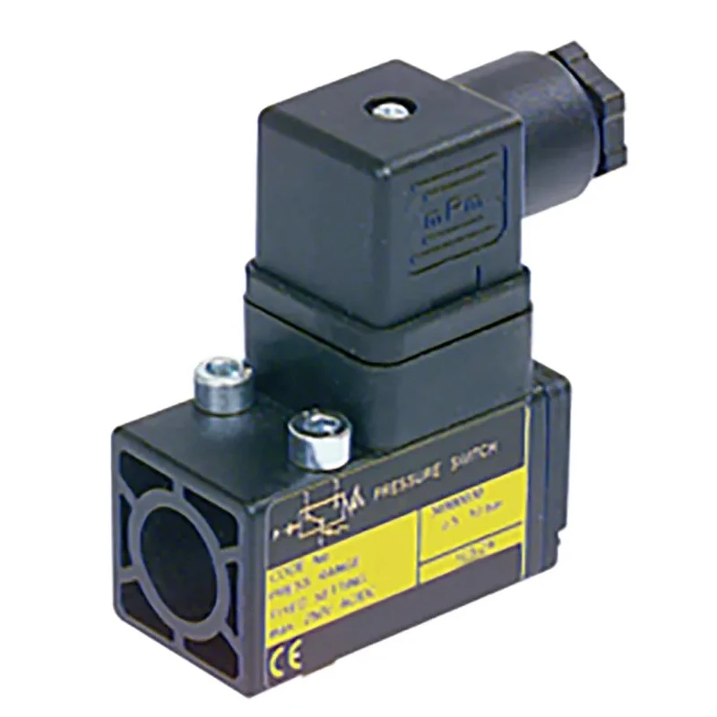 EMERSON ? ASCO Pressure Switch NC 0.5 bar to 10 bar 24V DC 500mA IP65 LED Indicator 34900030