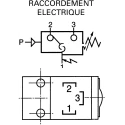 EMERSON ? ASCO Pressure Switch NC 0.5 bar to 10 bar 24V DC 500mA IP65 LED Indicator 34900030