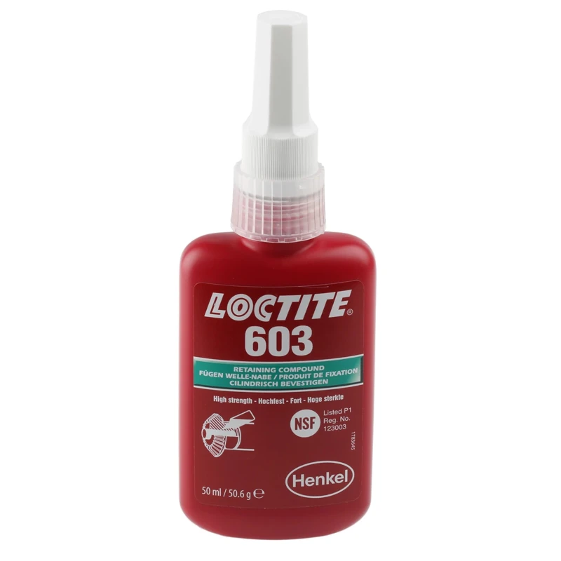 Loctite High Strength Retaining Compound Urethane Methacrylate Liquid Bottle 50 ml 135280
