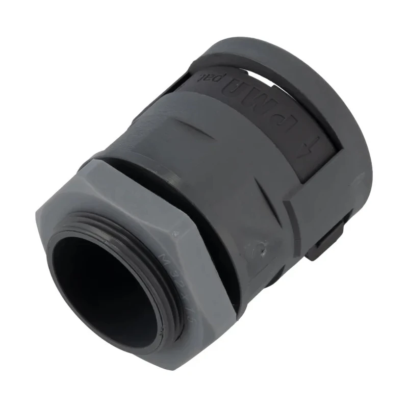 PMA Cable Conduit Fitting 29 mm Nominal Size M32 Thread Size Polyamide 6 Grey IP66 Rated SVND-M329GT