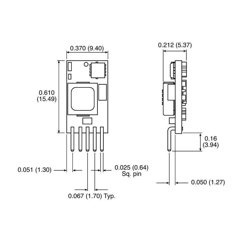 Artesyn / Advanced Energy 15W 3A Single Output Regulated Non-Isolated DC/DC Converter Through Hole Mount LDO03C