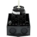 Eaton 3-Pole Surface Mount Isolator Switch, IP65, 100A, 5.5 kW, Black Handle, Series T0-3, Model 