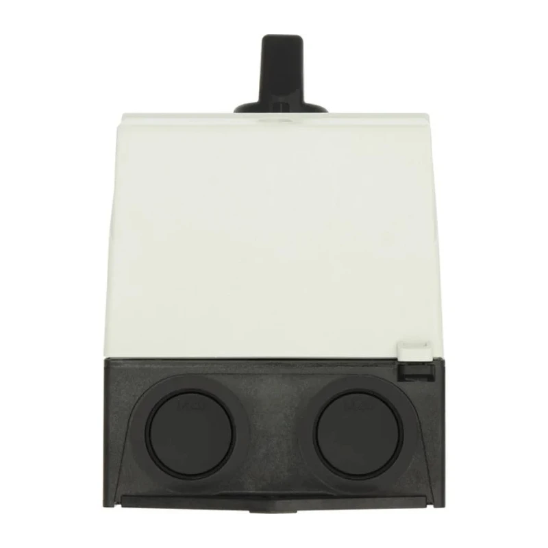 Eaton 3-Pole Surface Mount Isolator Switch, IP65, 100A, 5.5 kW, Black Handle, Series T0-3, Model 