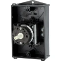 Eaton 3-Pole Surface Mount Isolator Switch, IP65, 100A, 5.5 kW, Black Handle, Series T0-3, Model 