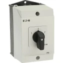 Eaton 3-Pole Surface Mount Isolator Switch, IP65, 100A, 5.5 kW, Black Handle, Series T0-3, Model 