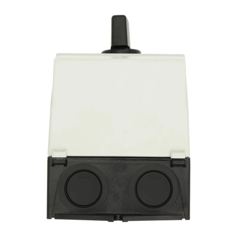 Eaton 3-Pole Surface Mount Isolator Switch, IP65, 100A, 5.5 kW, Black Handle, Series T0-3, Model 