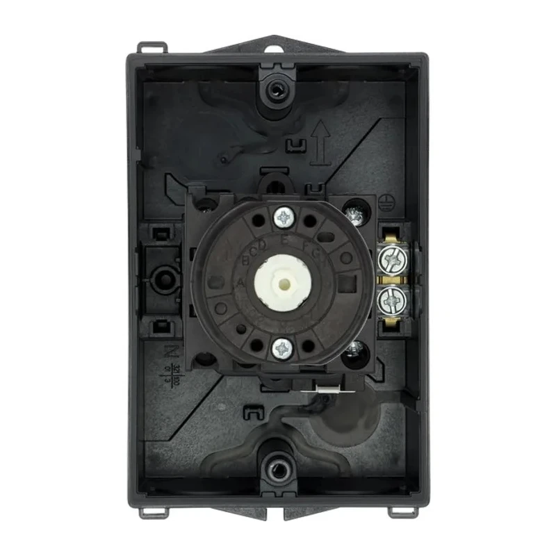 Eaton 3-Pole Surface Mount Isolator Switch, IP65, 100A, 5.5 kW, Black Handle, Series T0-3, Model 
