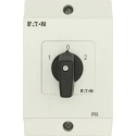 Eaton 3-Pole Surface Mount Isolator Switch, IP65, 100A, 5.5 kW, Black Handle, Series T0-3, Model 