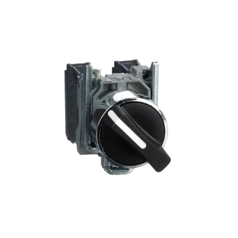 Schneider Electric Robust Knob Selector Switch SPDT 2 Positions 22 mm Cutout Diameter Harmony XB4 XB4BD25