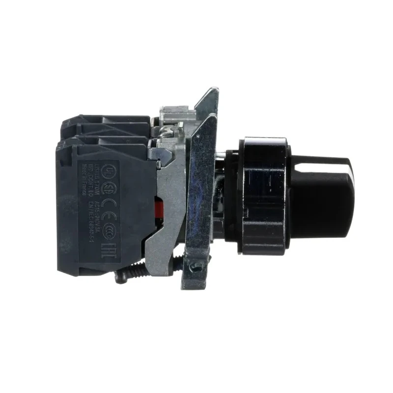 Schneider Electric Robust Knob Selector Switch SPDT 2 Positions 22 mm Cutout Diameter Harmony XB4 XB4BD25